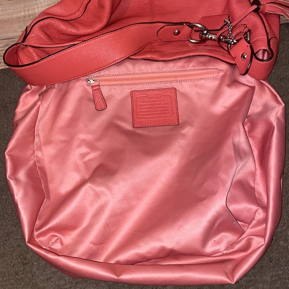 Coach Avery Pebble Leather Large Hobo Bag - Picture 11 of 13